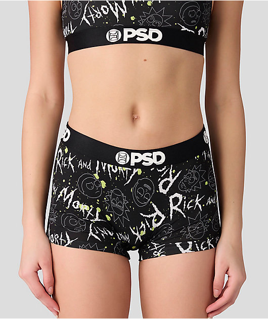 PSD x Rick And Morty Electric Head Boyshort Underwear | Zumiez
