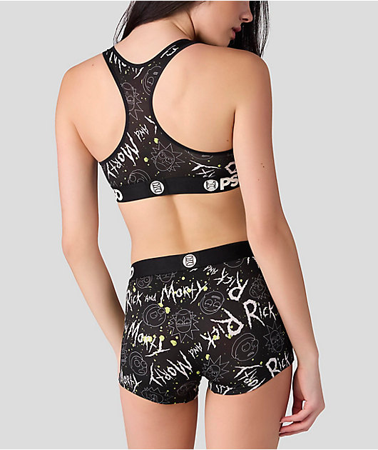 PSD x Rick And Morty Electric Head Sports Bra