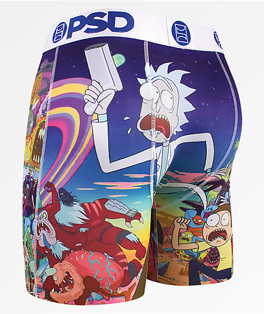 PSD x Rick And Morty Mashup calzoncillos bóxer