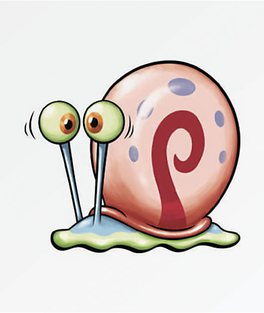 PSD x SpongeBob Gary Sticker Zumiez