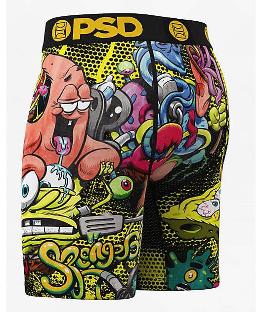 PSD x SpongeBob SquarePants Krabby Patty Boxer Briefs | Zumiez