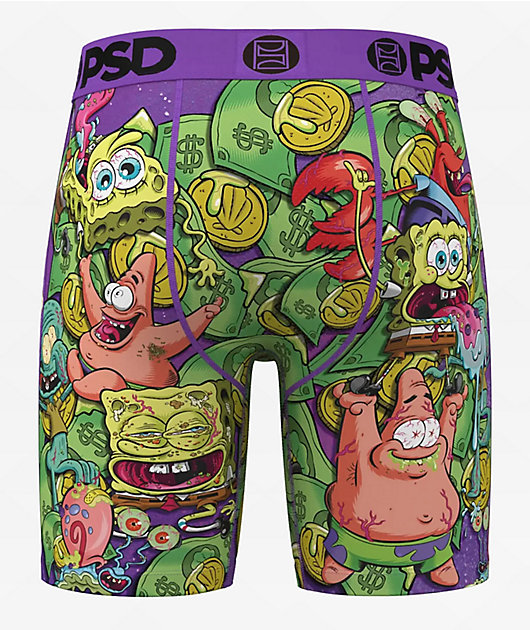 PSD x SpongeBob SquarePants Krusty Bank Boxer Briefs Zumiez