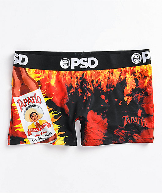 PSD x Tapatio Red Tie Dye Boyshort Underwear