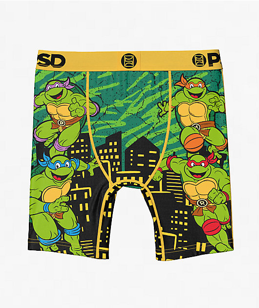 PSD x Teenage Mutant Ninja Turtles Kids Squad Boxer Briefs