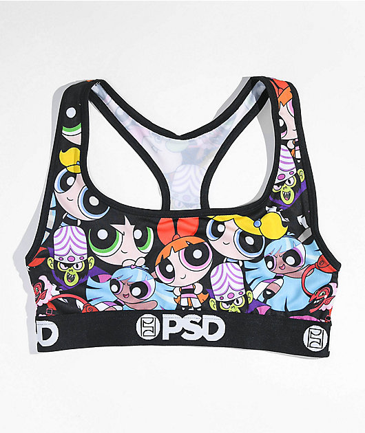 PSD The Powerpuff Girls Squad Sports Bra - MULTI