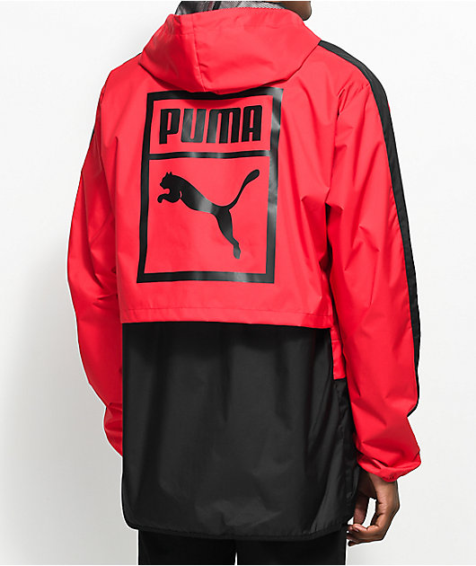 puma classics logo windbreaker