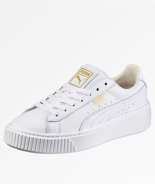 puma latest white shoes