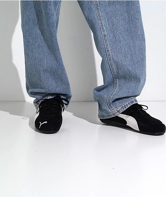 PUMA Men's Speedcat OG Black & White Shoes video