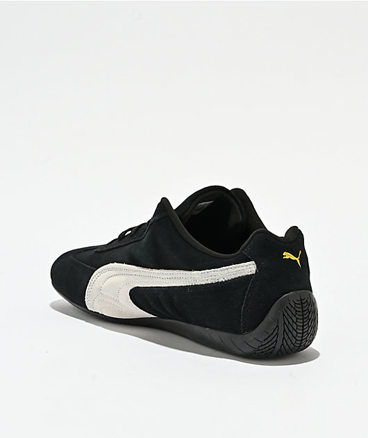 PUMA Men's Speedcat OG Black & White Shoes | Zumiez