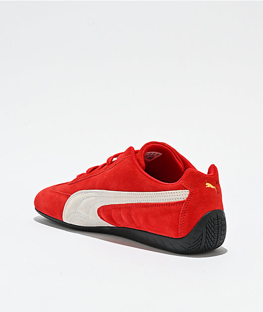 PUMA Men's Speedcat OG For All Time Red & White Shoes | Zumiez