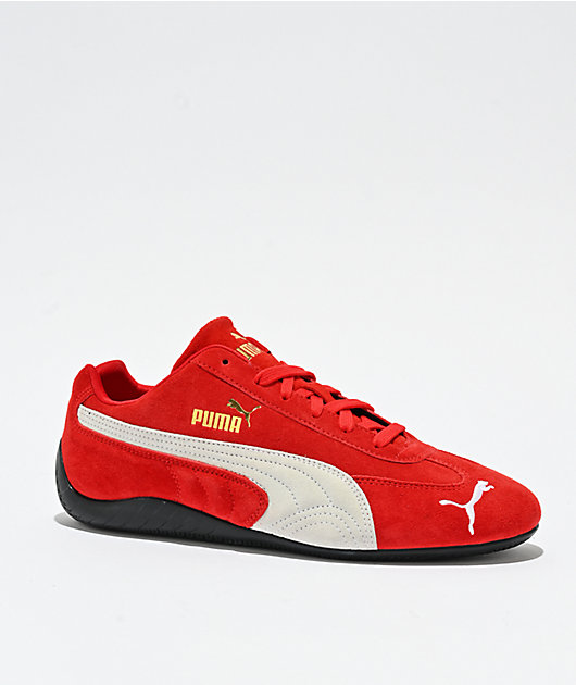 PUMA Men's Speedcat OG For All Time Red & White Shoes | Zumiez