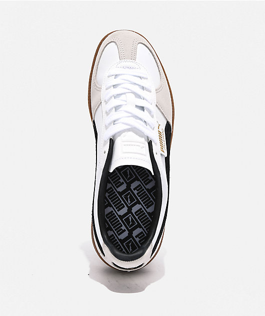 PUMA Palermo White, Vapor Gray \u0026 Gum Shoes | Zumiez