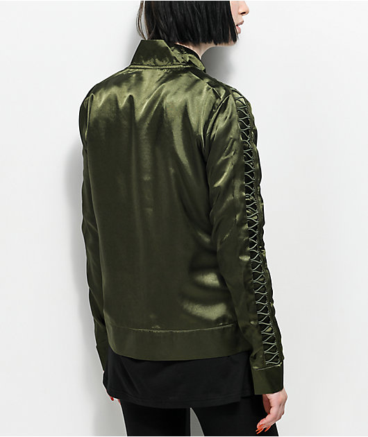 puma satin lux t7 jacket