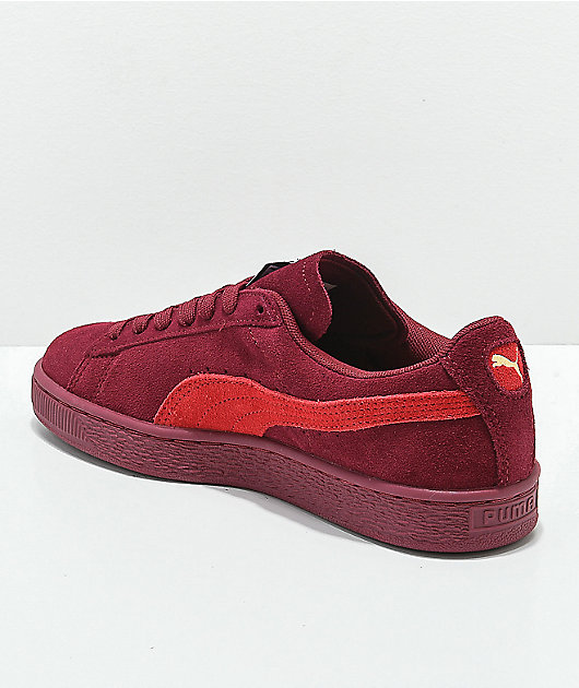 puma women red shoes