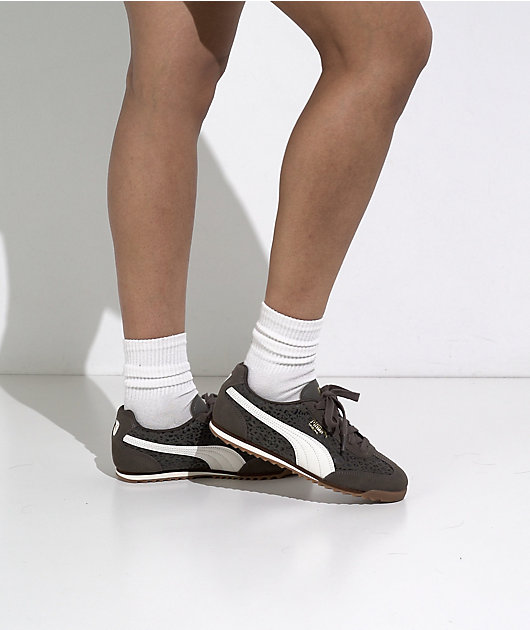PUMA Women's Arizona Cheetah Bronze Shoes video