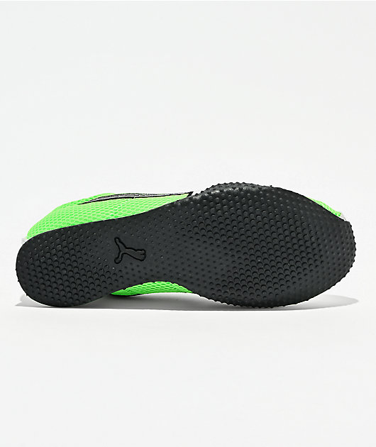 PUMA Women's H-Street OG Fizzy Green & Silver Shoes | Zumiez