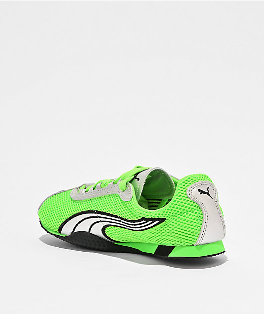 PUMA Women's H-Street OG Fizzy Green & Silver Shoes | Zumiez