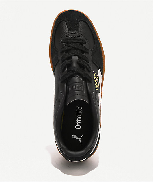 PUMA Women's Palermo Black, Feather Gray & Gum Shoes | Zumiez