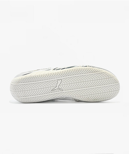 PUMA Women's Speedcat Ballet Luster Silver Feather Grey Shoes