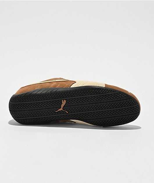 PUMA Women's Speedcat OG Haute Coffee & Frosted Ivory Shoes | Zumiez