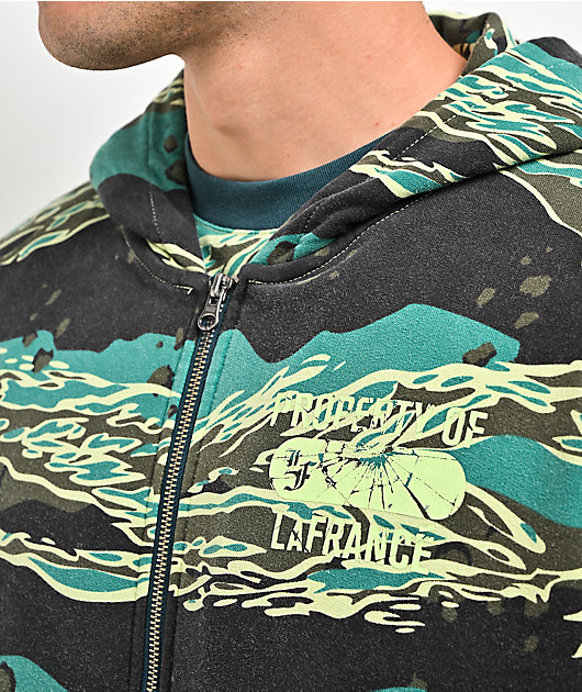 PUMA x LaFrancé Supply Camo Zip Hoodie