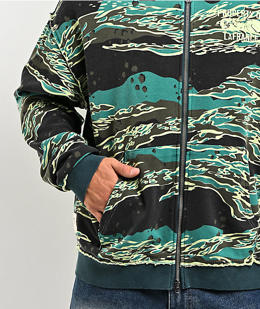 PUMA x LaFrancé Supply Camo Zip Hoodie