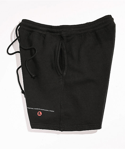 Pantalones cortos de chándal Primitive x Naruto Shippuden Crows