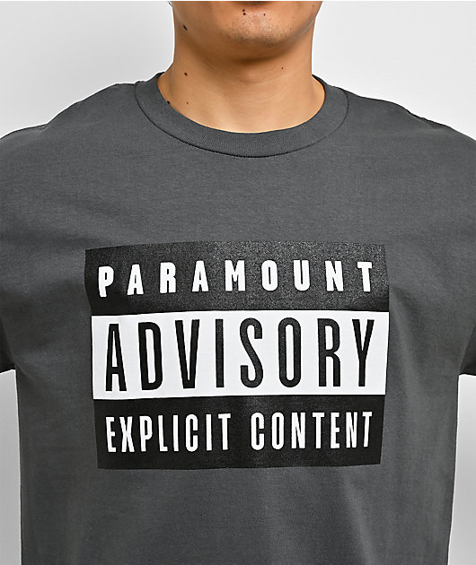 Paramount Skate Program Advisory Grey T-Shirt