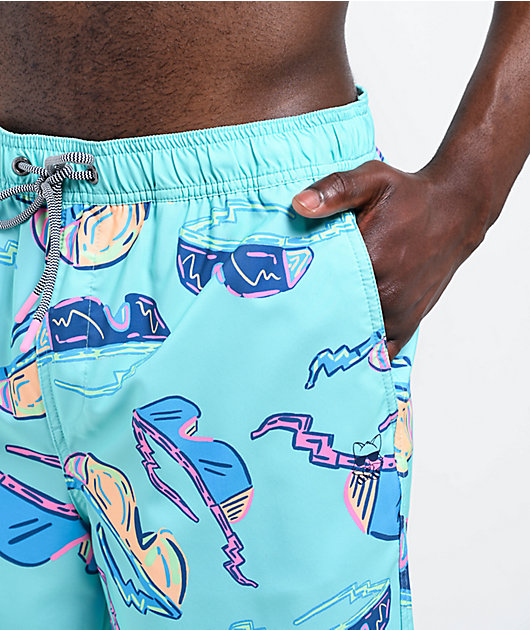 Party Pants Blockers Mint Board Shorts