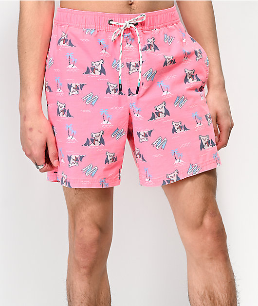 Party Pants Hammertime Pink Board Shorts