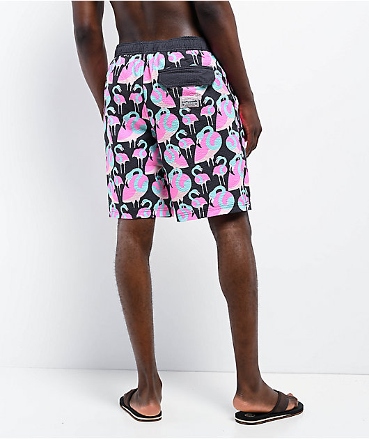 Party Pants Pinkerton Black Board Shorts