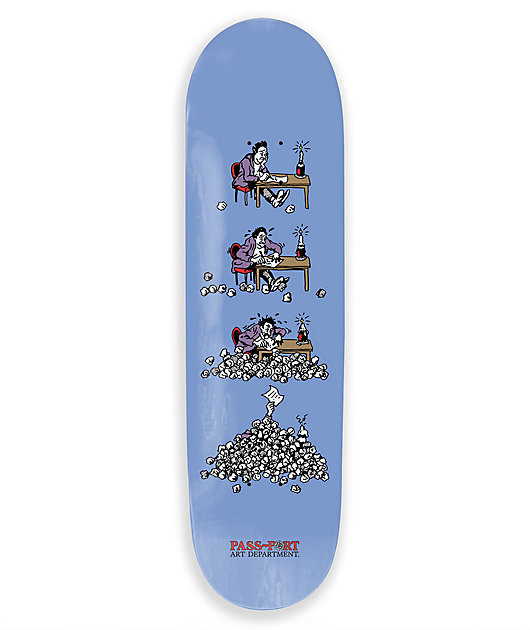 Passport Art Dept Rough Draft 8.0" Skateboard Deck