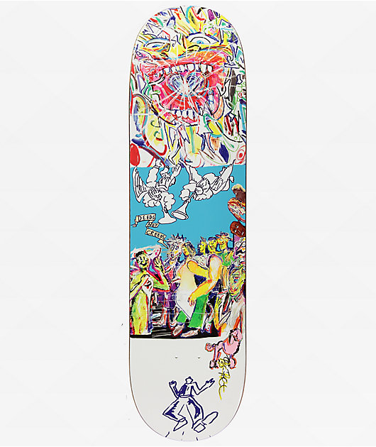 Passport Deeds Not Creeds 8.5" Skateboard Deck
