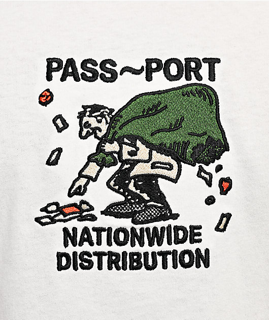 Passport Distribution White T-Shirt