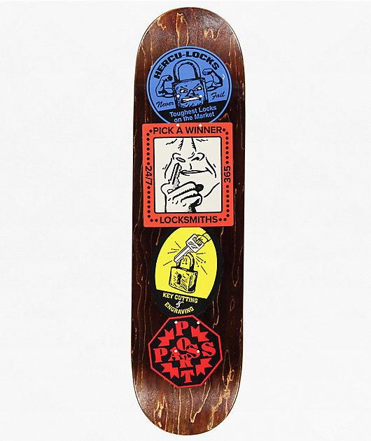 Passport Locksmith Coaster Series 8.25" Skateboard Deck