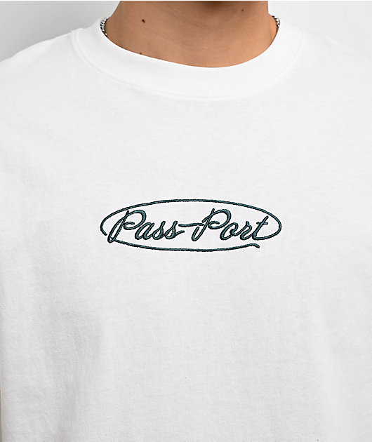 Passport Ovalit White T-Shirt