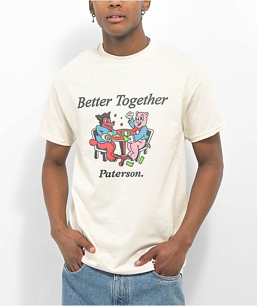 Paterson Better Together Natural T-Shirt | Zumiez