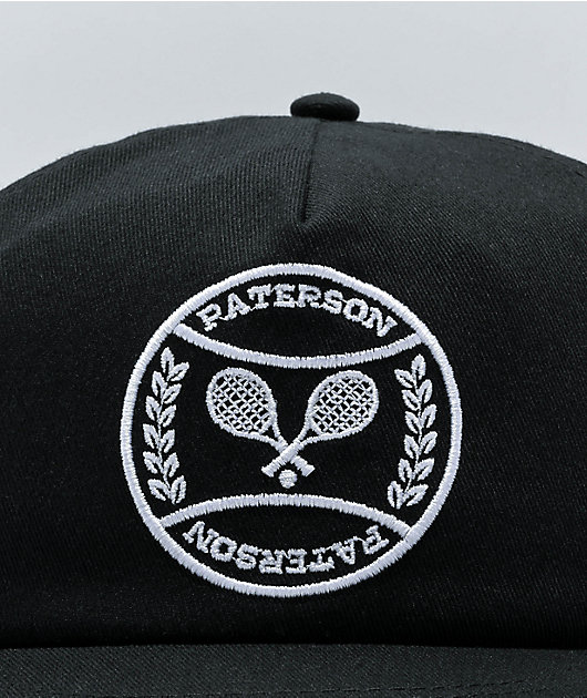 Paterson Club Member Black Strapback Hat