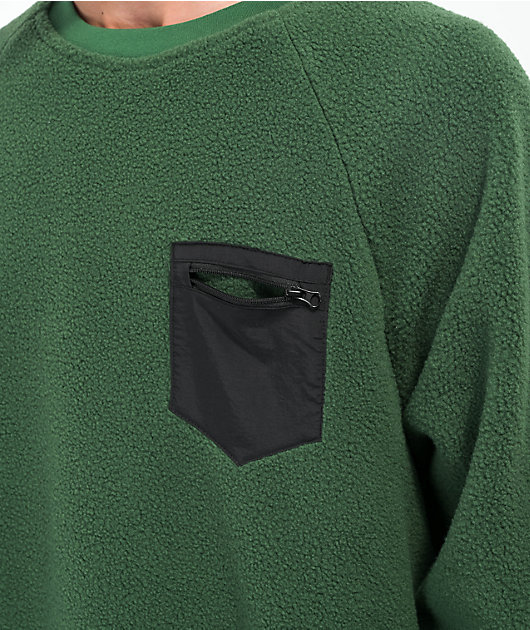 Paterson Cozy Pullover Dark Green Sweatshirt 