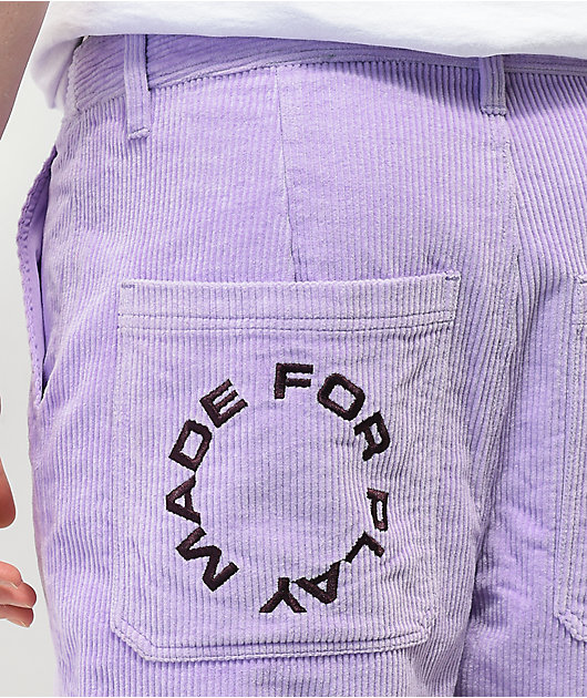 Paterson Lavender Corduroy Shorts