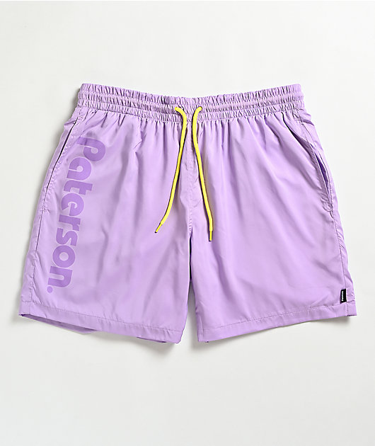 Purple All-Over Print NEQ Shorts — iGOBYNEQ