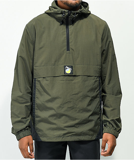 Paterson Sports Peat & Black Black Anorak Jacket