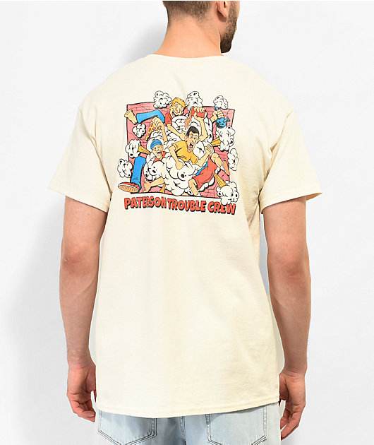 Paterson Trouble Crew Natural T-Shirt | Zumiez