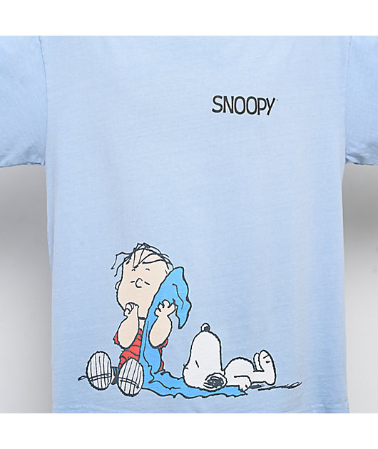Peanuts Cozy Light Blue T-Shirt | Zumiez