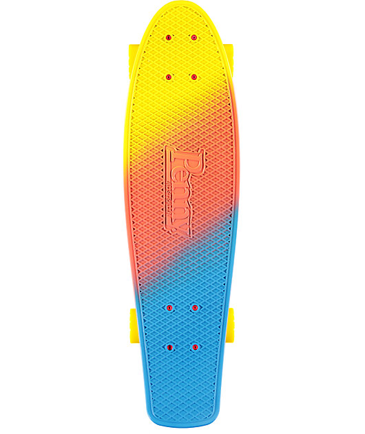 Penny Fade Complete Skateboard Multicolor Eastern Distribution 27147 