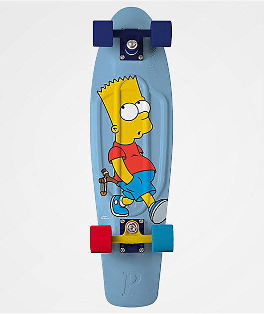 Symposium Mastery Peregrination Penny x The Simpsons Bart 27" Cruiser Complete Skateboard