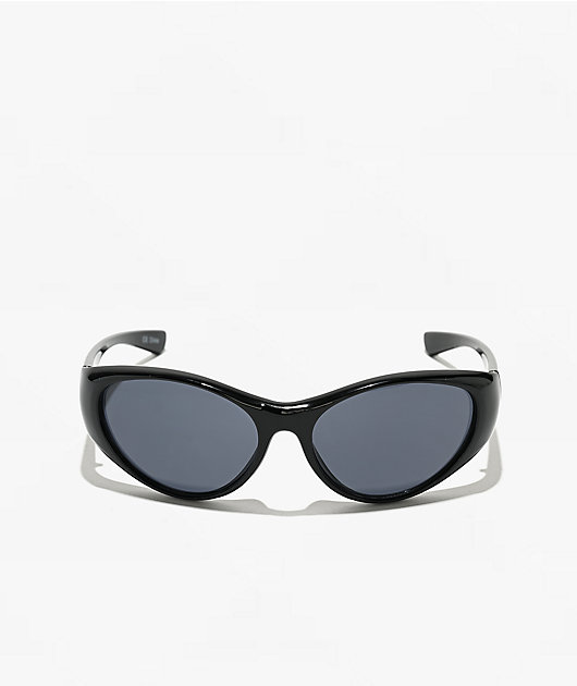 Perfect Wrap Black Sunglasses
