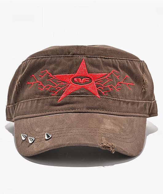 Personal Fears Comrade Brown Wash Cadet Hat