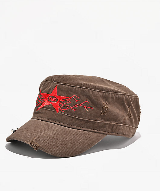 Personal Fears Comrade Brown Wash Cadet Hat