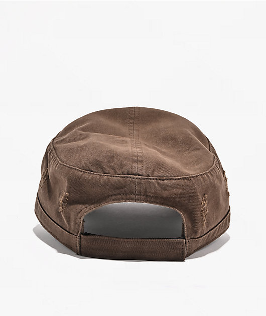 Personal Fears Comrade Brown Wash Cadet Hat